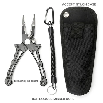 

Outdoor Fishing Tools Aluminum Fishing Pliers Scissors Line Cutter Braid Cutter Hook Remover Tackle accessories new arrival