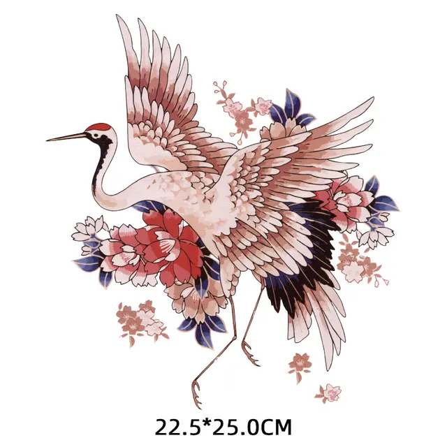 Flower Patch Iron-on Transfers for Clothing Thermoadhesive Patches Daisy Stickers Diy Flex Fusible Transfer Appliques Stripes 0357