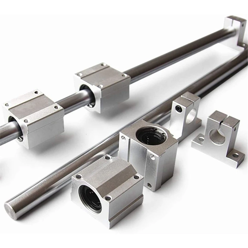 10 Pieces / Set of Optical Axis Linear OD12mm 400mm + SCS12UU Bearing Seat SK12 Support 12mm | Обустройство дома