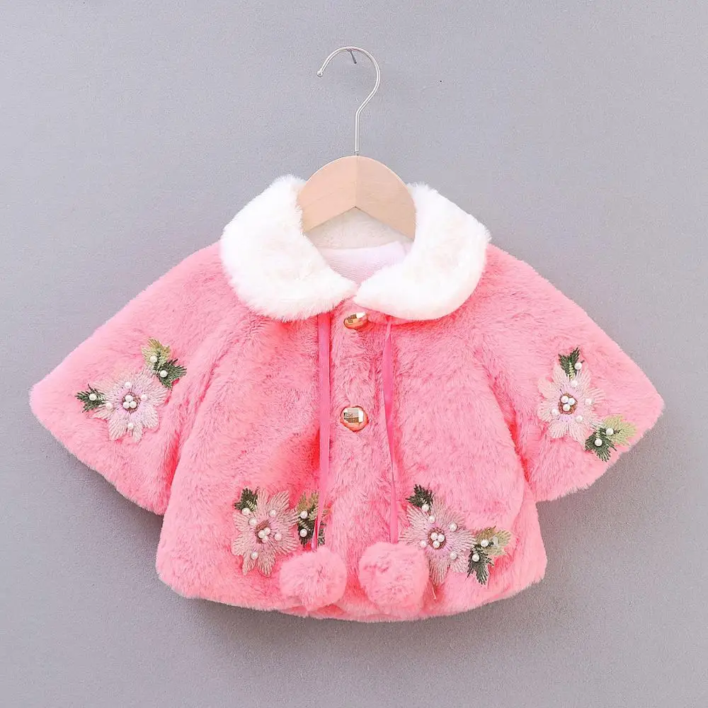 

Baby Coat Kids Baby Girls Autumn Winter Faux Fur Coat Jacket Thick Outwear Clothes 2019 Children Coat Girl Winter Clothes