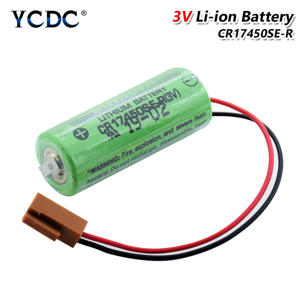 YCDC CR17450SE-R A98L-0031-0012 для Fanuc PLC Замена Батарея 3V 2500mAh батареи с резистор
