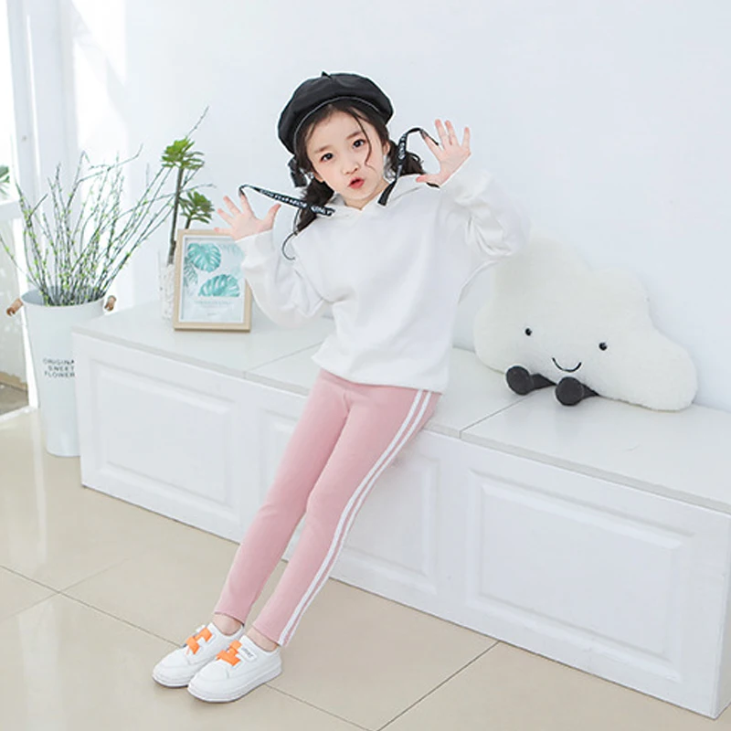 Girl Boy Clothes casual pantsThick warm Fashion Joker Sports Trousers Children's Wear 3-7 Y Child Quality Clothing Hot Sall