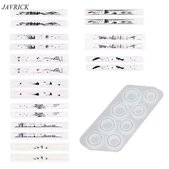 

28Pcs Assorted Sizes Ring Silicone Resin Mold Jewelry Making Tools US Size 5-12