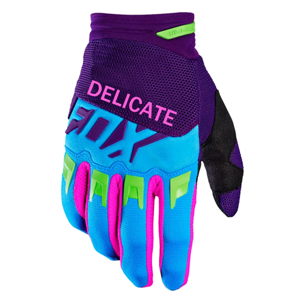 Delicate Fox Motorcycle Motorbike Street Moto Air Mesh Cycling Race Glove Dirtpaw Gloves