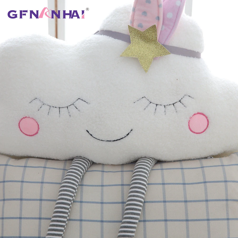 Home Decoration Ins Cloud Plush Pillow Soft Cushion Kawaii Cloud Stuffed Plush Toys