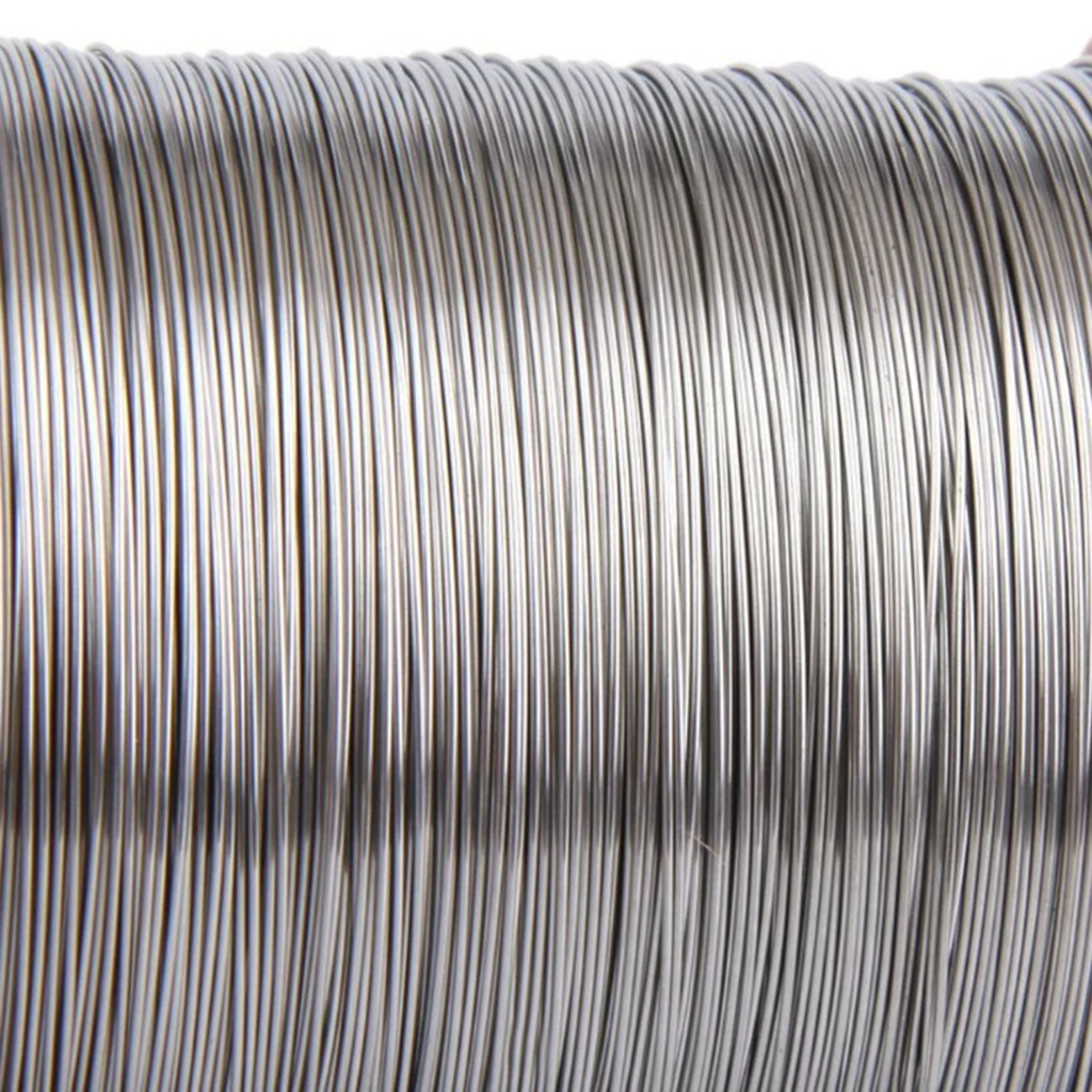 0.5mm 500G Stainless Steel Wire for Beekeeping Beehive Frames Tool 1 Roll, High Quality and long service life, Color Random,