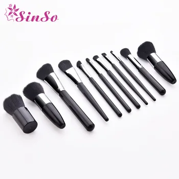 

SinSo 11pcs Makeup Brushes Set Kabuki Makeup Brush Kit Powder Eyeshadow Eyeliner Lip Beauty Cosmetic Brush Tool pincel maquiagem