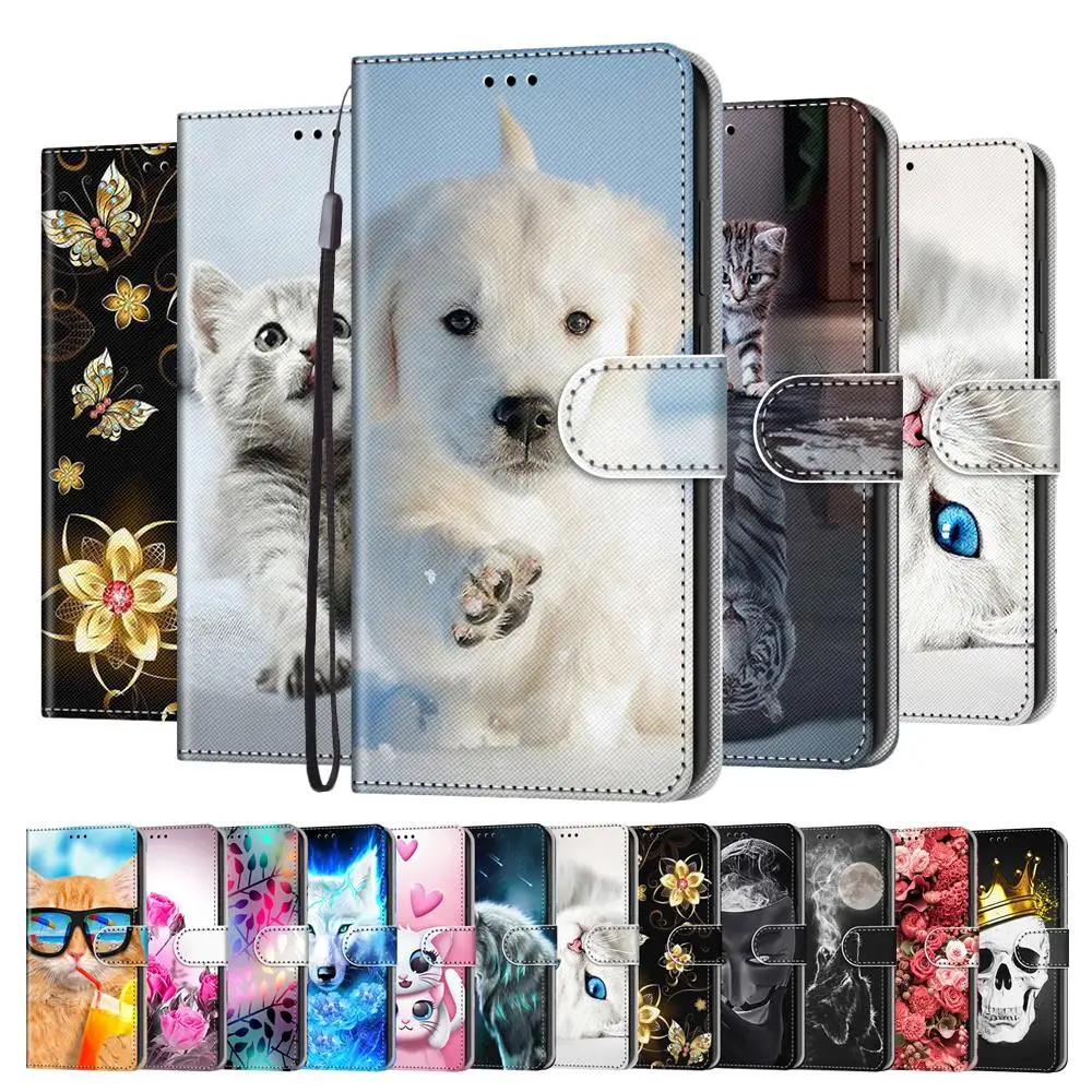 Кожаный чехол-книжка для Asus ZenFone Max Pro Plus M1 ZB555KL ZB570TL ZB601KL M2 ZB631KL ZB633KL X00PD X018D X00TD |
