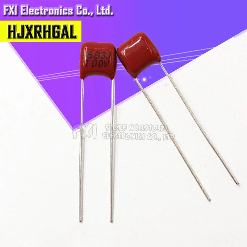 20PCS 100V683J 68NF 0.068UF Pitch 5MM 100V 683 CBB Polypropylene film