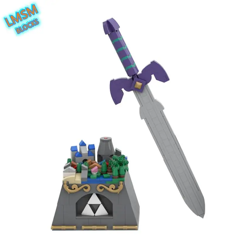 Hyправило замок Игра Легенды зельдад-мини Hailar сцена строительные блоки военный