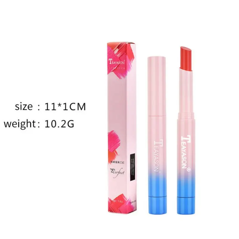 Matte Lipstick Waterproof Non-stick Cup Long Lasting Colorfast Silky Velvet Lipstick Maquiagem Lips Makeup Maquillaje