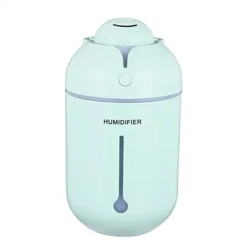

1Pc USB Household Humidifier Mini Diffuser Cool Mist Essential Oil Diffuser Air Humidifiers With Night Light