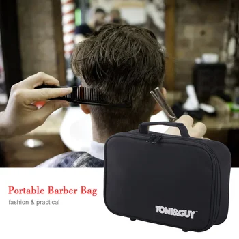 

Portable Barber Bag Waterproof Travel Storage Bag Barber Accessories Cosmetology Supplies Salon Tools Organizer Hair