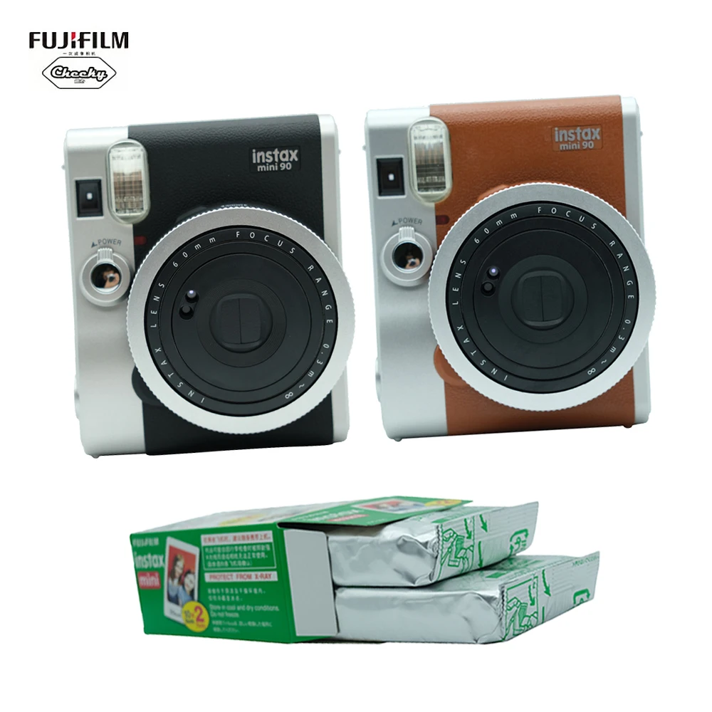 Лучший подарок 2020 Fujifilm Instax Mini 90 камера мгновенная пленка фотокамера новый