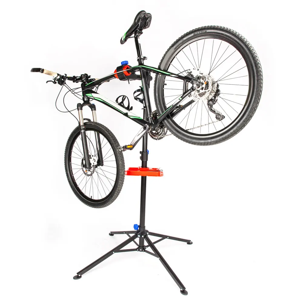 

2019 New Foldable Adjustable Bike Trainer Red Tray Red Clip Mouth High Quality And Durable