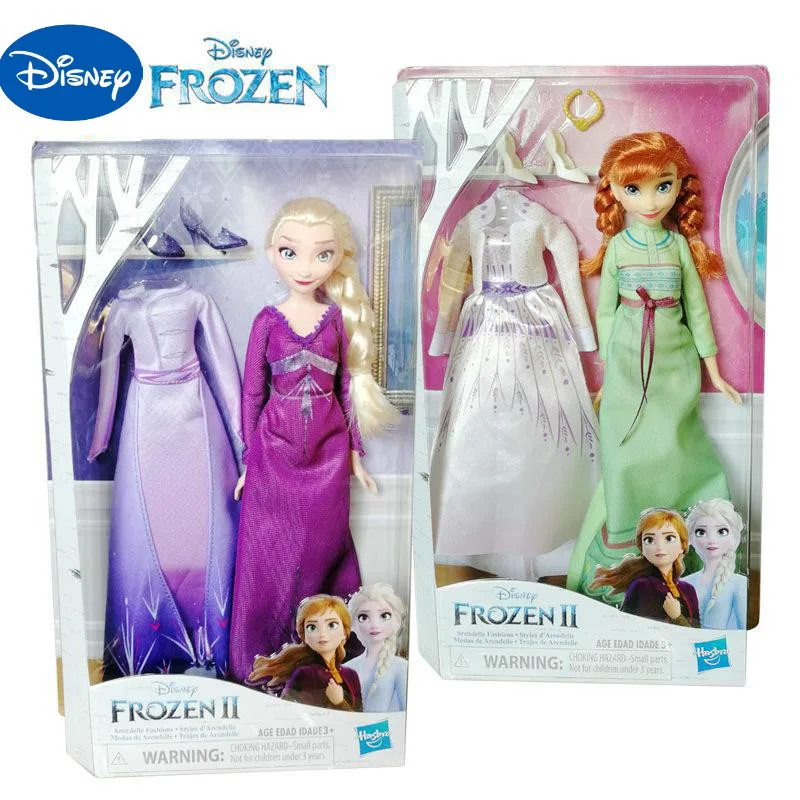 Оригинальные куклы принцессы Анны и Эльзы для девочек Disney Frozen2princess игрушки 2 вида