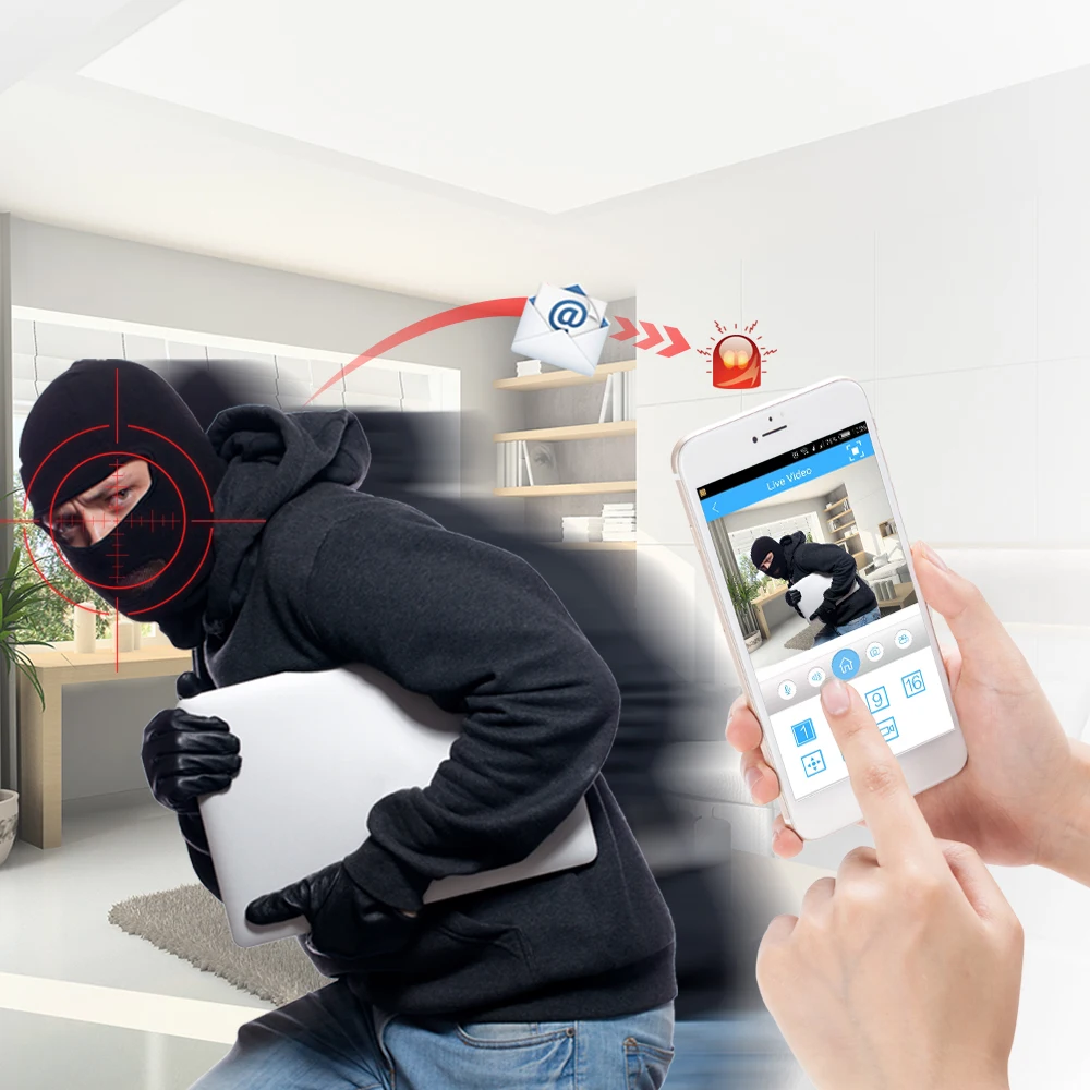 Видеорегистратор MISECU H.265 Max устройство записи с аудиовыходом для IP камеры POE 5 Мп 4