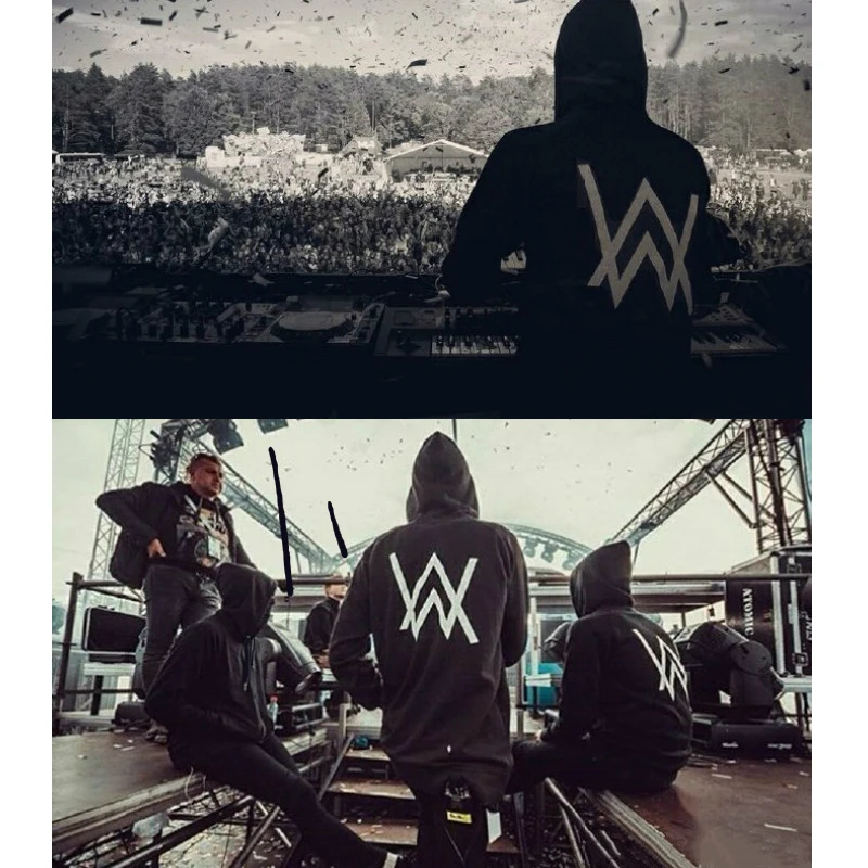 Sweatshirt Alan Walker Faded Hoodie Men Sign Printing Hip Hop Rock Star Sweatshirt Hoodies Women drop shipping