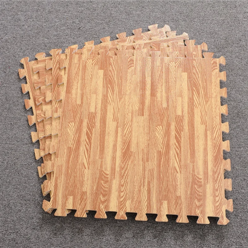 Пазл Коврик для упражнений пена Блокировка плитки деревянные