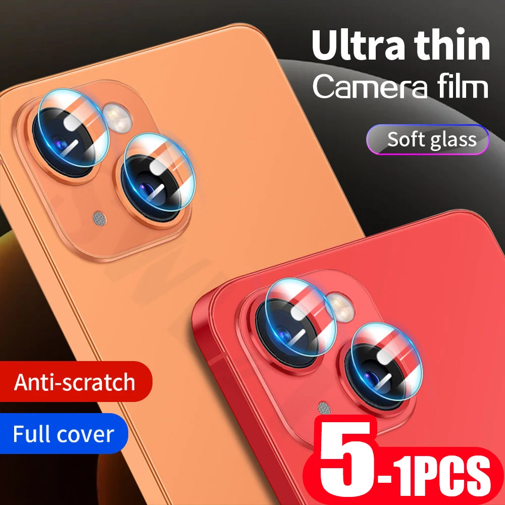

5-1 шт. чехол для iphone 12 13 mini pro max 11 8 7 plus X XS XR SE 2020 объектив камеры Закаленное стекло Защитная пленка для экрана камеры