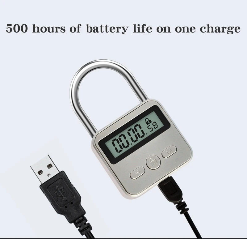 Adult Game Electronic Timer Erotic Bondage Timer Switch Sex Toys Fetish Restraints Digital Time Lock For Couples Accessories