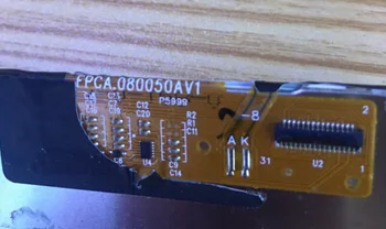 

Free shipping 8 inch LCD screen for 31 pin,100% New for FPCA.080050AV1 display ,test good send for LCD