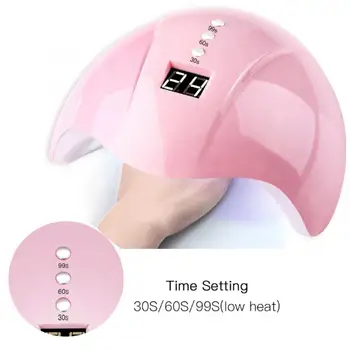 

Intelligent induction Nail Lamp 36W LED UV Nail Lamp Gel Nail Polish Dryer Quick Drying Nail Art Machine Nail Lamps USB cable