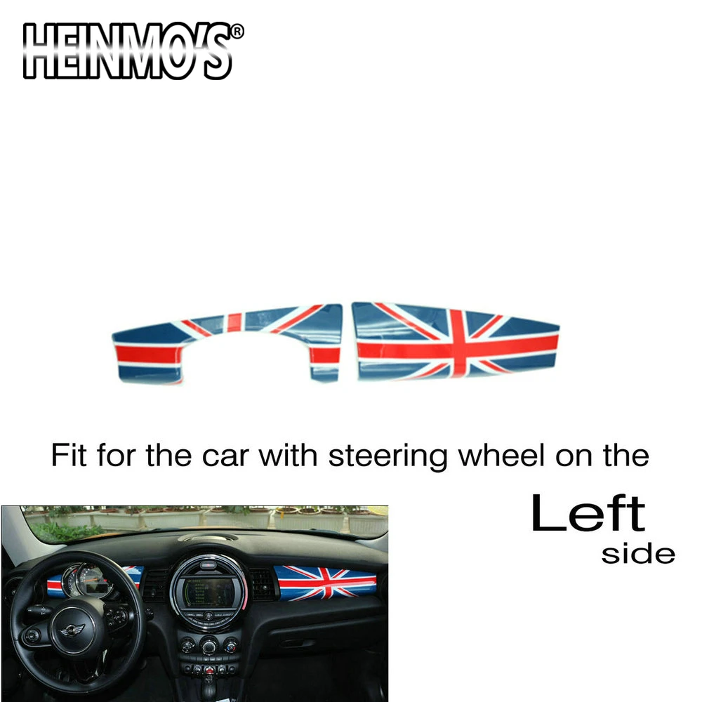 Для MINI Cooper F56 F55 Стайлинг приборной панели декоративная наклейка наклейки чехол