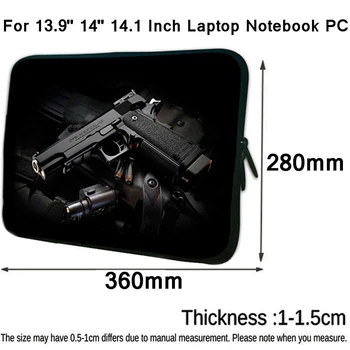 

Neoprene Cover 14.1 13.9 Inch Laptop Bag Soft Notebook Case 14 Inch Sleeve Funda Bolsa Newest Mens Boys Portable Notebook Shell