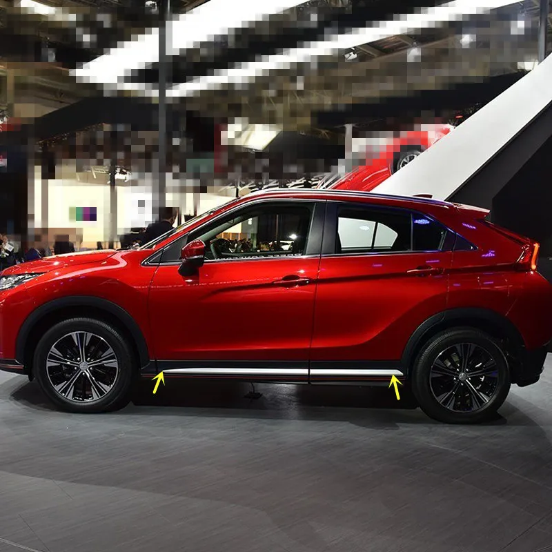 4 шт. матовые накладки на боковые двери для Mitsubishi Eclipse Cross 2018 | Автомобили и