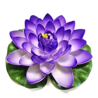 10/18 Cm Floating Artificial Lotus Fake Plant DIY Water Lily Simulation Lotus Home Garden Decoration Cheap Outdoor Decor - Image 3