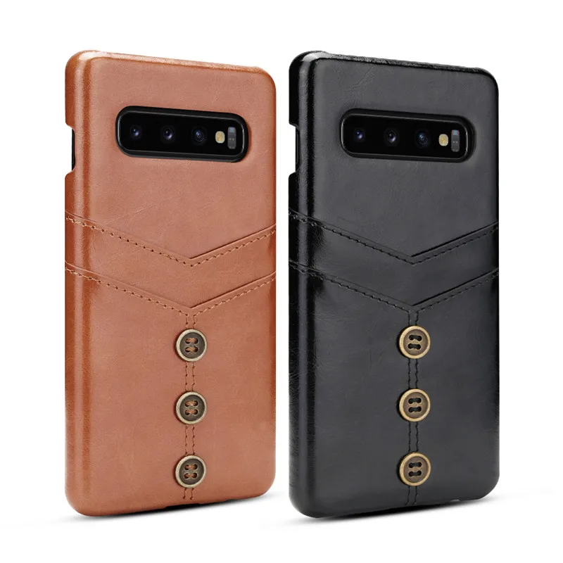 Кожаный чехол S10 для samsung S9, чехол, роскошный Слот для карт S10, чехол для samsung Galaxy S9 Plus S10 Plus, чехол S10E S10 5G, чехол