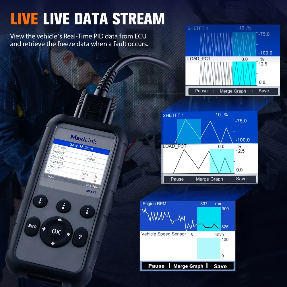 read live date stream