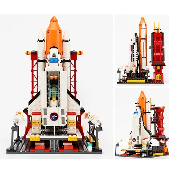 

679+pcs 8815 Assembly Building Blocks City Space Shuttle Launch Center Model Blocks DIY Bricks Building Toys For Children Gift