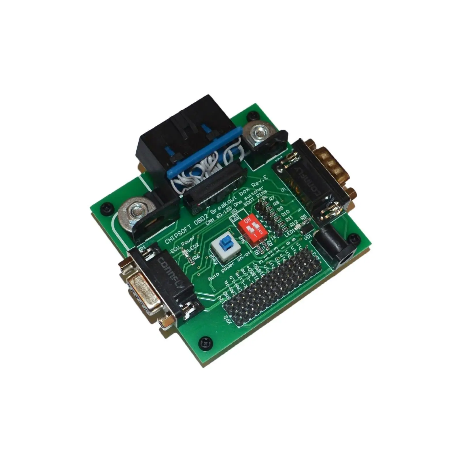 Obd2 breakout box v2 своими руками