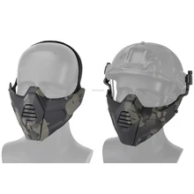 Армейская Военная пейнтбольная маска Hal, защитная тактическая маска для лица, охотничий шлем, защитная маска для стрельбы, страйкбола, боевые маски