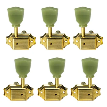 

HOT-Jade Electric Guitar Tuning Folk Guitar Strings Tuning Knob Twist String Must First Quarter Gold