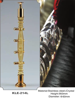 

Freeshipping AMS-214L Acrylic PMMA Royal Indoor Decorative Modern Luxury Column Pole Pillar Baluster Post for Tube Stair