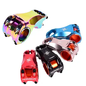 

HONSUN Ultralight Aluminum Alloy Biycle Stem MTB Road Moutain Bike Stem -17 Degree 70mm XC 35/31.8mm Racing Bike Parts