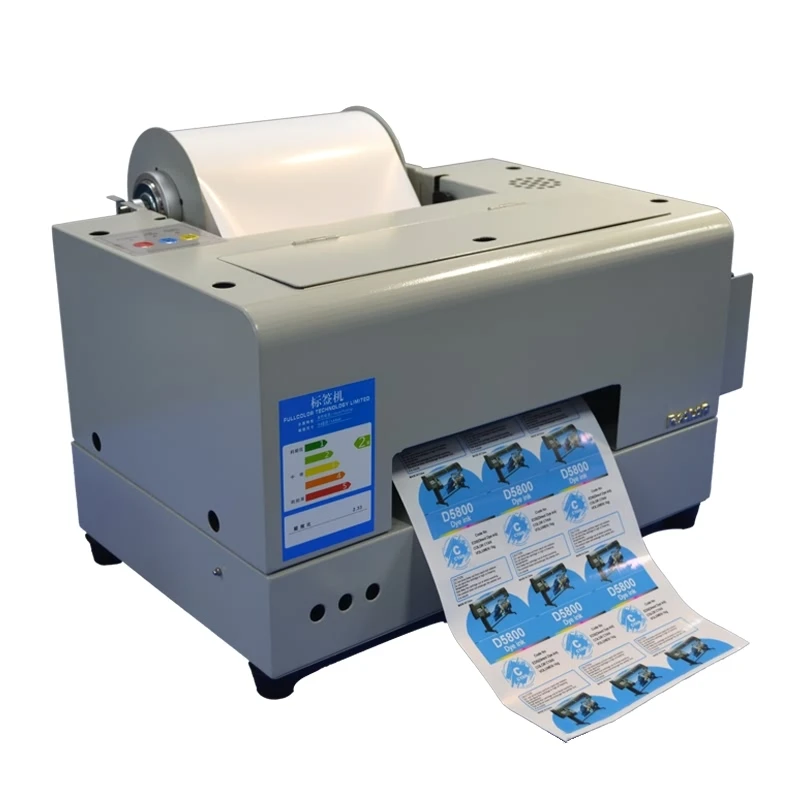 Perekat Label Cetak Stiker Mesin A4 Roll Label Printer Air Berbasis Tinta 6  Warna Label Printer