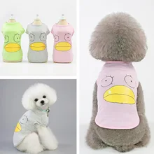 Жилет для собак с героями мультфильмов; летняя одежда для собак; одежда для домашних животных; дышащая одежда для собак; жилет для щенков и кошек; костюм для собак; одежда для домашних животных