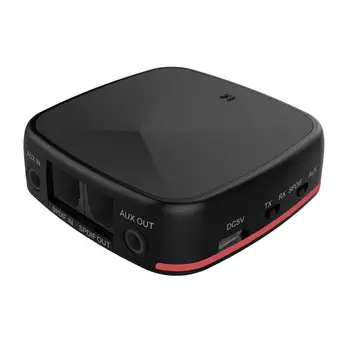 

2019 joy Bluetooth Adapter Transmitter Aptx HD 2-in-1 Optical For Bluetooth 5.0 Adapter Lossless TV Audio Receiver