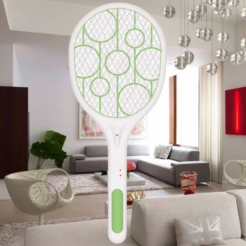 

Home Living Electric Fly Swatter Fly Zapper Use Insect Racket Electric Bug Battery Mosquito Kills Bug Killer AA Mosquito Zapper