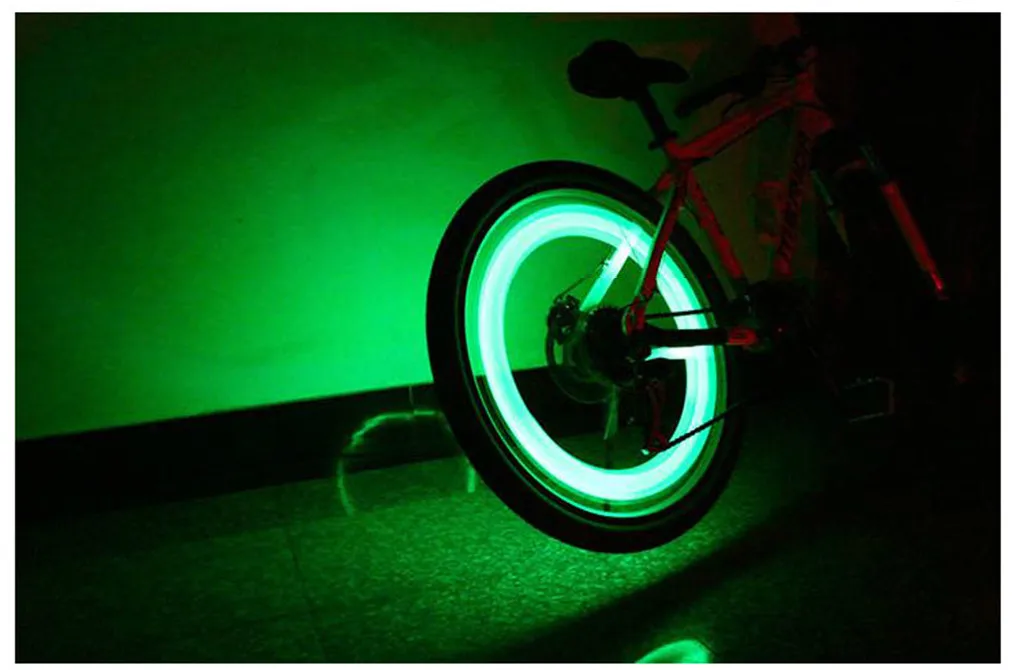 2 шт. красочные велосипедные отражатели звезды спиц провода шин подсветка колес велосипеда велосипед DIY мегафон полосы огни Прямая поставка
