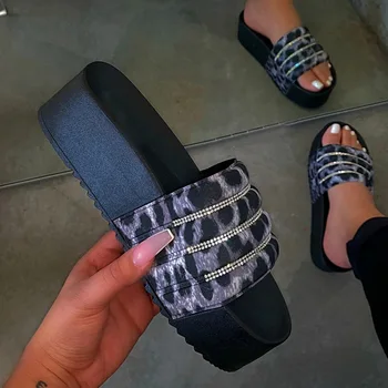 

Women's Slippers Fashion Casual Slippers Women Thick Platforms Shoes Slippers Flip Flops Ladies Slides Rome Beach Sandals
