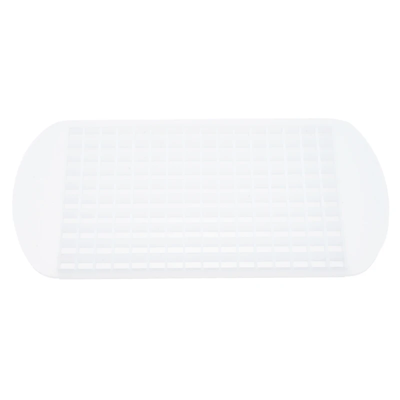 Transparent 160 Grid 1X1cm Silicone Ice Cream Maker Chocolate Mould Bar Drink Accessories Ice Cube Maker 150/160 Grid Tray Ice Cube Mold - Цвет: Transparent 160 Grid