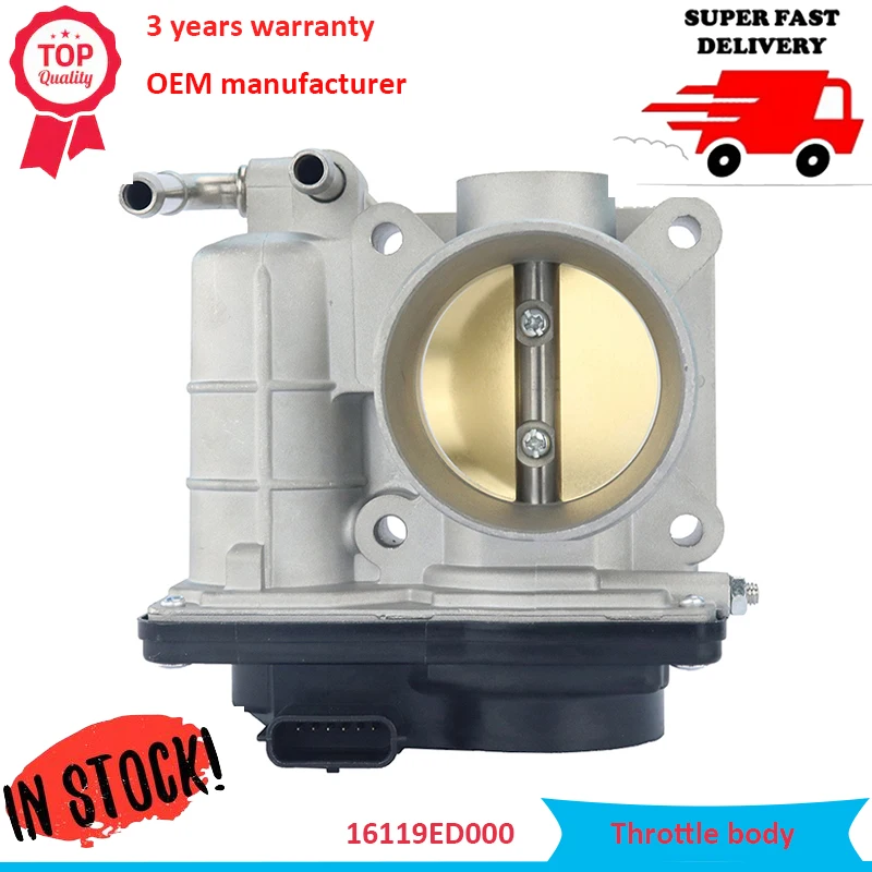 Oem 16119ed000 50mm Throttle Body Assy Sera52601 For Nissan Versa 1