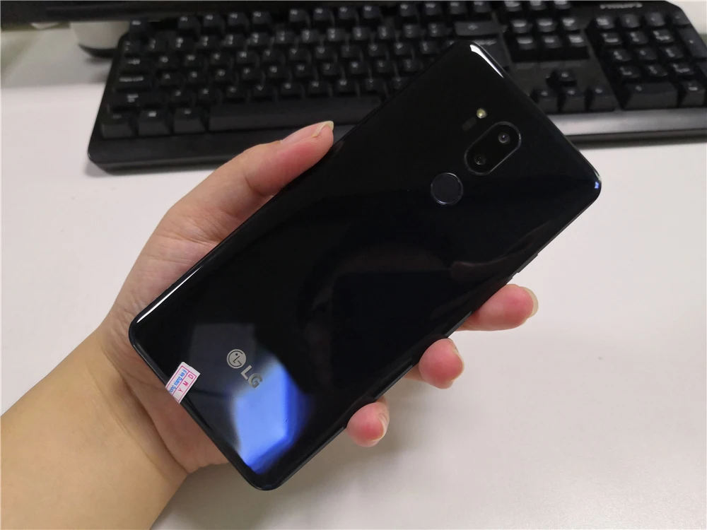 LG-teléfono inteligente G7 ThinQ Original, móvil libre de 6,1 pulgadas, Octa Core, 4GB de RAM, 64GB de ROM, LTE, 4G, cámara trasera Dual de 16MP, 1440x3120, Android - Imagen 6