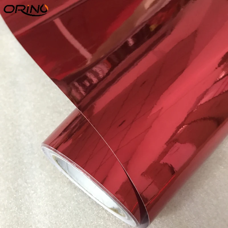 Red Chrome Vinyl Film Wrap-4