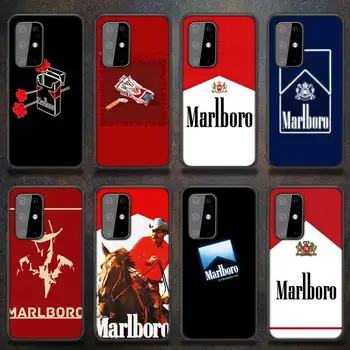 Cigarrillos Marlboro caso de teléfono para Samsung A91 01 10S 11 20 21 31 40 50 70 71 80 A2 CORE A10